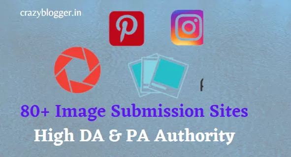 80+ Top Free Image Submission Sites List With Instant Approval Hindi